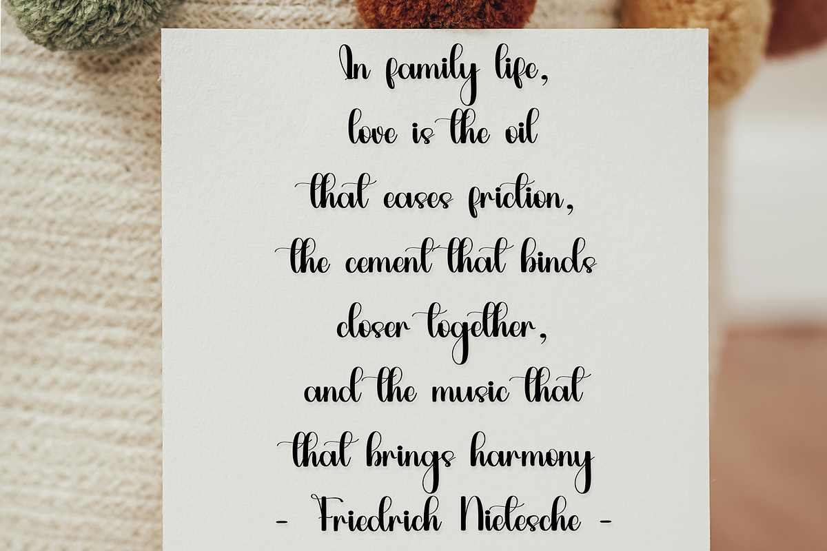 Daily, a Script Font by InermediaSTUDIO (Photo 7 of 7)