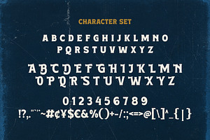 Boldern Font - Vintage Typeface Font