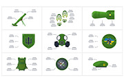 ARMY Canva Presentation Template, a Presentation Template by Infographics project (Thumbnail 5 of 7)
