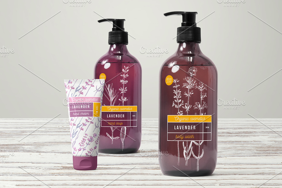 Hand drawn lavender collection, a Decorative Illustration by handsketched (Photo 3 of 8)