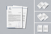Letterhead Mockup, an Advertising Mockup by xavier_studio (Thumbnail 1 of 5)