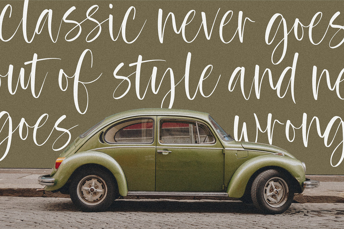 Bohemis Handwritten Font, a Script Font by Letteralle Studios (Photo 7 of 10)