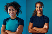 91 Fitness women, a Sports & Recreation Photo by Handmadefont (Thumbnail 15 of 17)