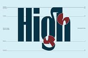 MN Raghford - Condensed Sans Serif, a Sans Serif Font by Mantra Naga (Thumbnail 3 of 17)