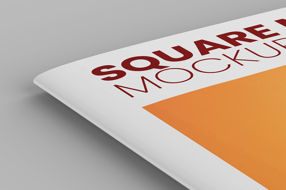 Square Catalog / Magazine Mockup, a Books & Magazine Mockup by Illusiongraphic (Photo 15 of 22)
