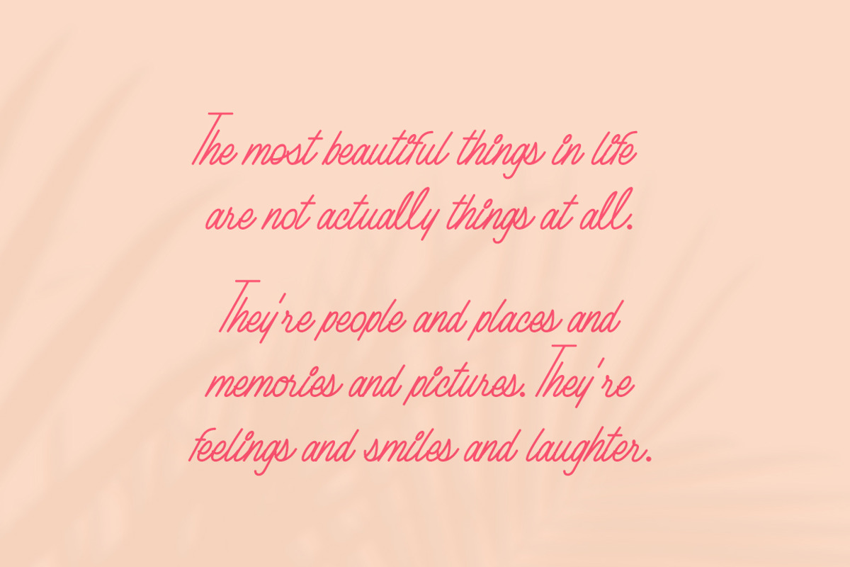 Kip & Val Script Font Duo preview 4