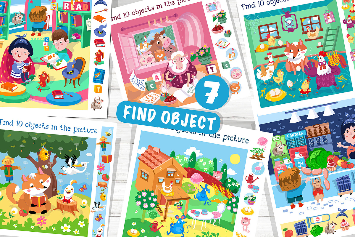 Funny Activities for Kids Book 3, a Graphic by ArtyCats (Photo 4 of 9)