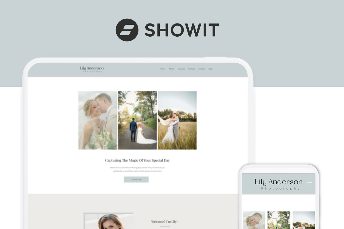 Showit Website Template, an App Template by Sara Martin Designs (Photo 1 of 6)