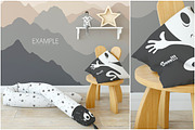 KIDS Fabric Mockup Pack - 1, a Household Mockup by Yuri-U (Thumbnail 13 of 21)