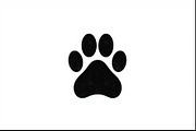 Cat Silhouette Paw Cutout Set, an Illustration by hafijul (Thumbnail 8 of 9)