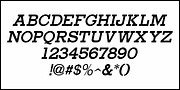 Structural Design JNL, a Slab Serif Font by Jeff Levine Fonts (Thumbnail 5 of 5)