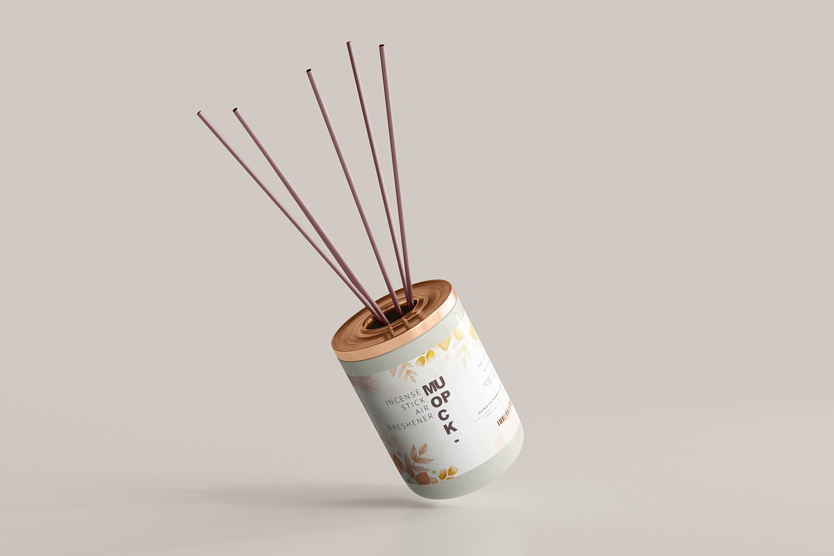 Incense Air Freshener Mockups, a Packaging Mockup by pmvch (Photo 8 of 20)
