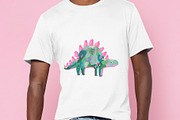 Abstract Hand Drawn Dinosaurs, an Animal Illustration by Barkova Nadya (Thumbnail 6 of 8)