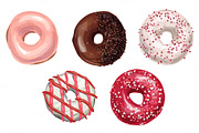Donuts VECTOR illustrations, a Food Illustration by Natalka Dmitrova art (Thumbnail 25 of 27)