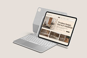 iPad Pro Screen mockup, an iPad Mockup by ulfatunnazira (Thumbnail 6 of 7)