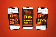 Halloween Party Flyer Set, a Flyer Template by The Good Store (Thumbnail 2 of 2)