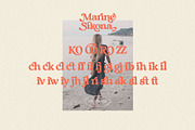 Marine Sikona – Modern Retro Serif, a Serif Font by BrandSemut (Thumbnail 16 of 17)