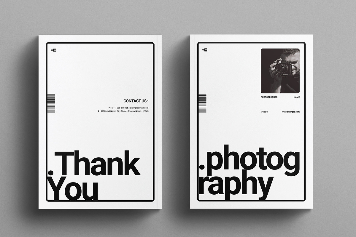 Photo Album Book Template, a Magazine Template by E-Type (Photo 7 of 7)