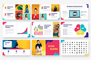 Colorful & Pop Art Powerpoint, a Presentation Template by Indisains (Thumbnail 3 of 6)