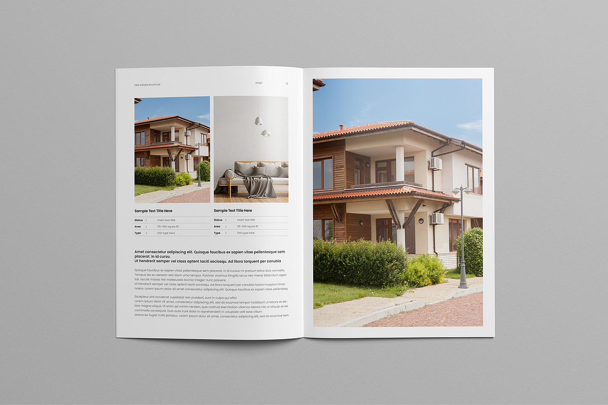 Real Estate Brochure Template | Word, a Brochure Template by HiveArts (Photo 7 of 9)