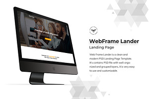 Webdesign Landing Page PSD Templates