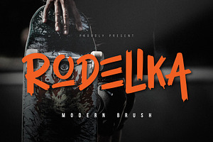 Rodelika | Modern Brush, a Script Font by Denustudios