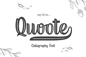 Quoote