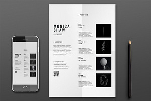 Monica Resume Template