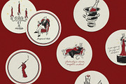 Vintage Leopard Clipart, an Animal Illustration by Teresa Art Store (Thumbnail 7 of 7)