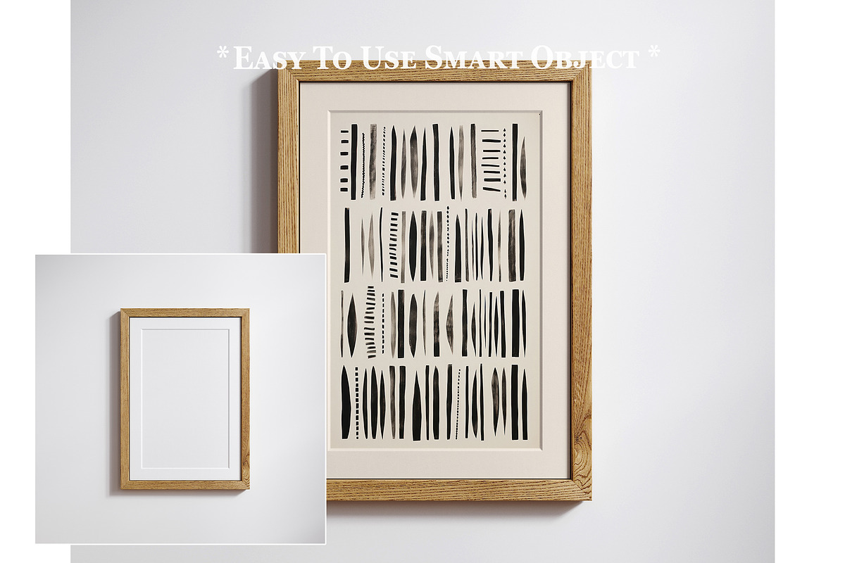 Wooden frame mockup close up, a Household Mockup by Artjafara (Photo 2 of 7)