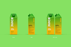 Tetra Pak Gemina Square 750ml Mockup