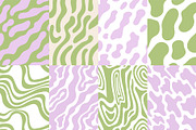 Y2K Wavy Patterns collection, a Pattern Graphic by Felizabeth Design (Thumbnail 4 of 13)