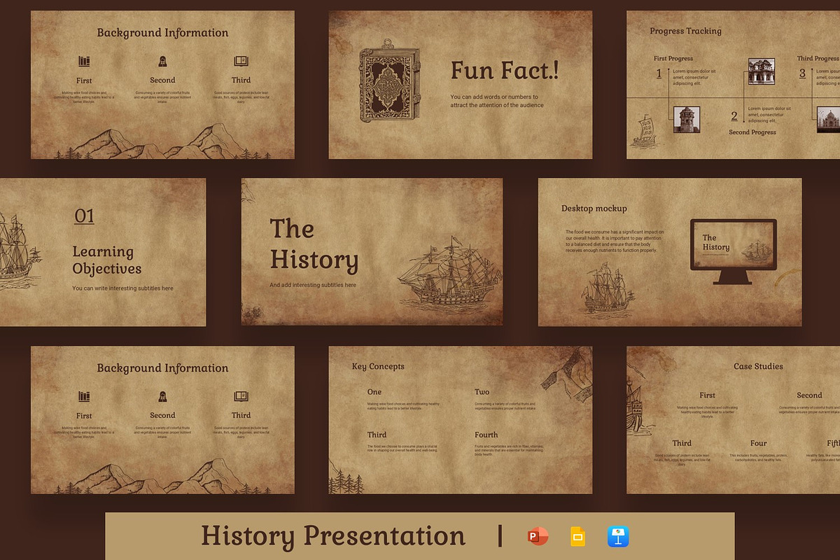 History Presentation Template