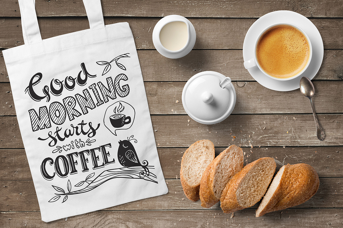 Coffee lettering posters, an Illustration by Giraffarte (Photo 6 of 7)