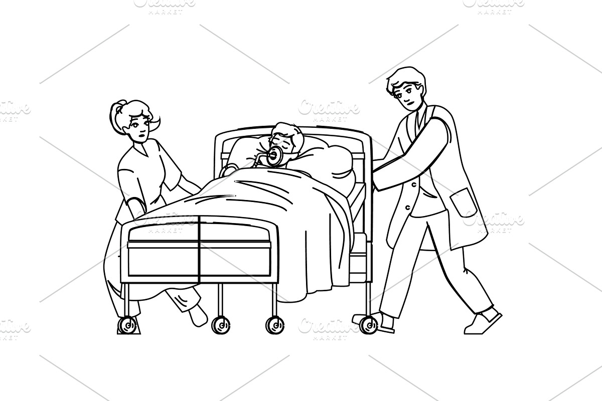 doctor emergency medical vector, a Healthcare Illustration by pikepicture