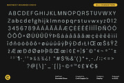 Mafinest Rounded Disco, a Sans Serif Font by Craft Supply Co. (Thumbnail 8 of 8)