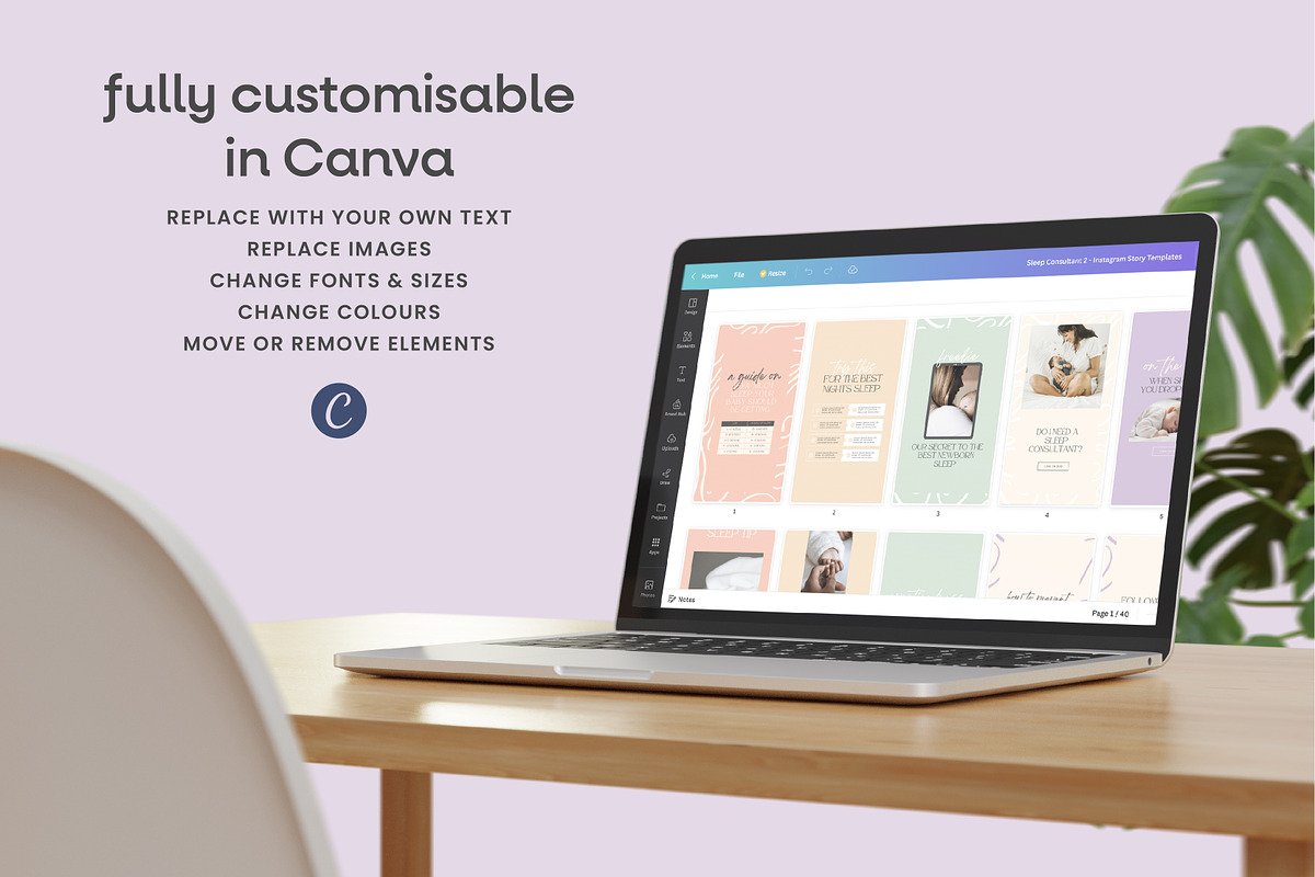 Sleep Consultant Instagram Bundle, a Social Media Template by Templatez.Co (Photo 6 of 8)