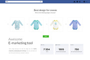 20x Baby Onesies BUNDLE Mock-up Sets, a Books & Magazine Mockup by BlackMocca (Thumbnail 4 of 28)