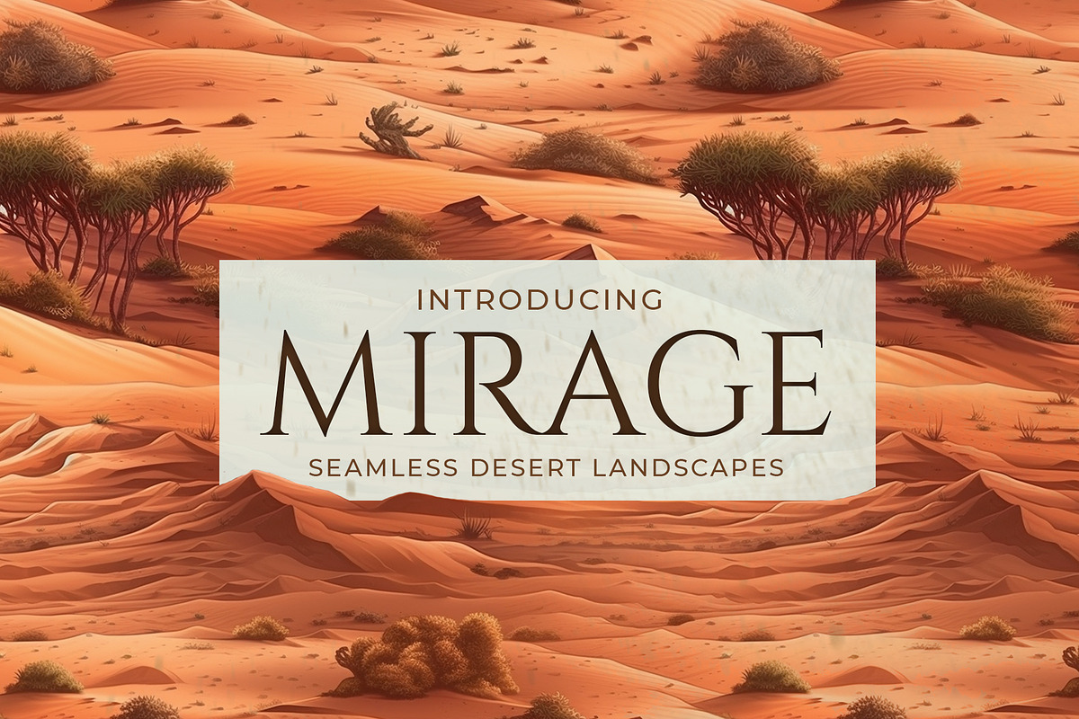 Mirage - Seamless Desert Patterns, a Pattern Graphic by Pixel Perfect Patterns (Photo 1 of 8)