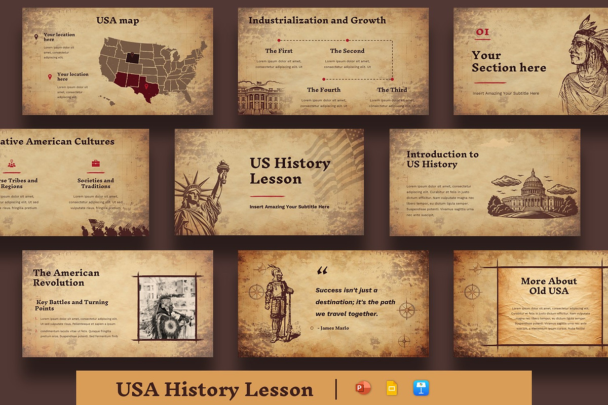 USA History Lesson Presentation