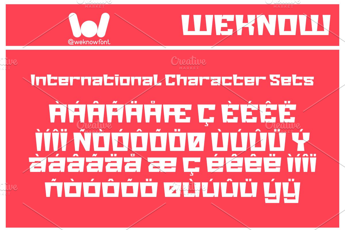 Big Giant, a Font by weknow (Photo 8 of 8)