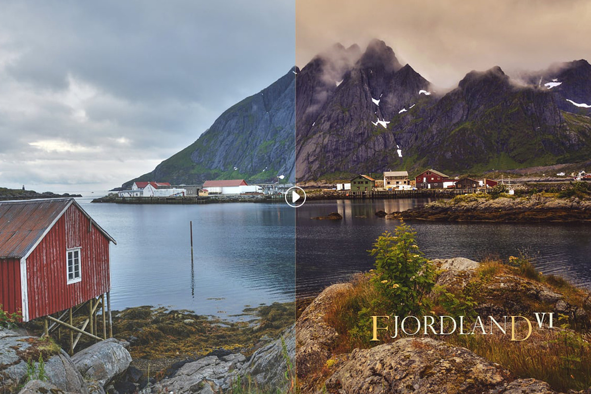 Fjordland Landscape Photoshop Action, an Action Add-On by skybluecreative (Photo 3 of 12)