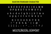 Rascon, a Slab Serif Font by Areatype (Thumbnail 8 of 11)