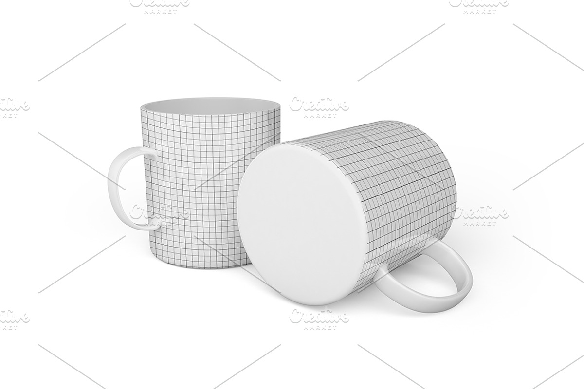 Mug Mockup, a Cups & Container Mockup by Qaleb Studio