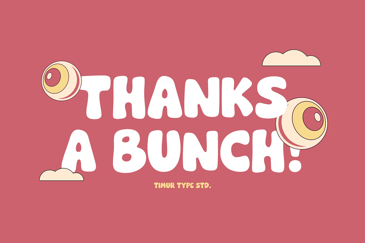 Gloomie Saturday - Bubbly Font, a Handwritten Font by Timurtype (Photo 7 of 7)