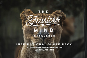Inspirational Typography Pack 