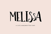 Melissa, a Handwritten Font by supfonts (Thumbnail 1 of 10)