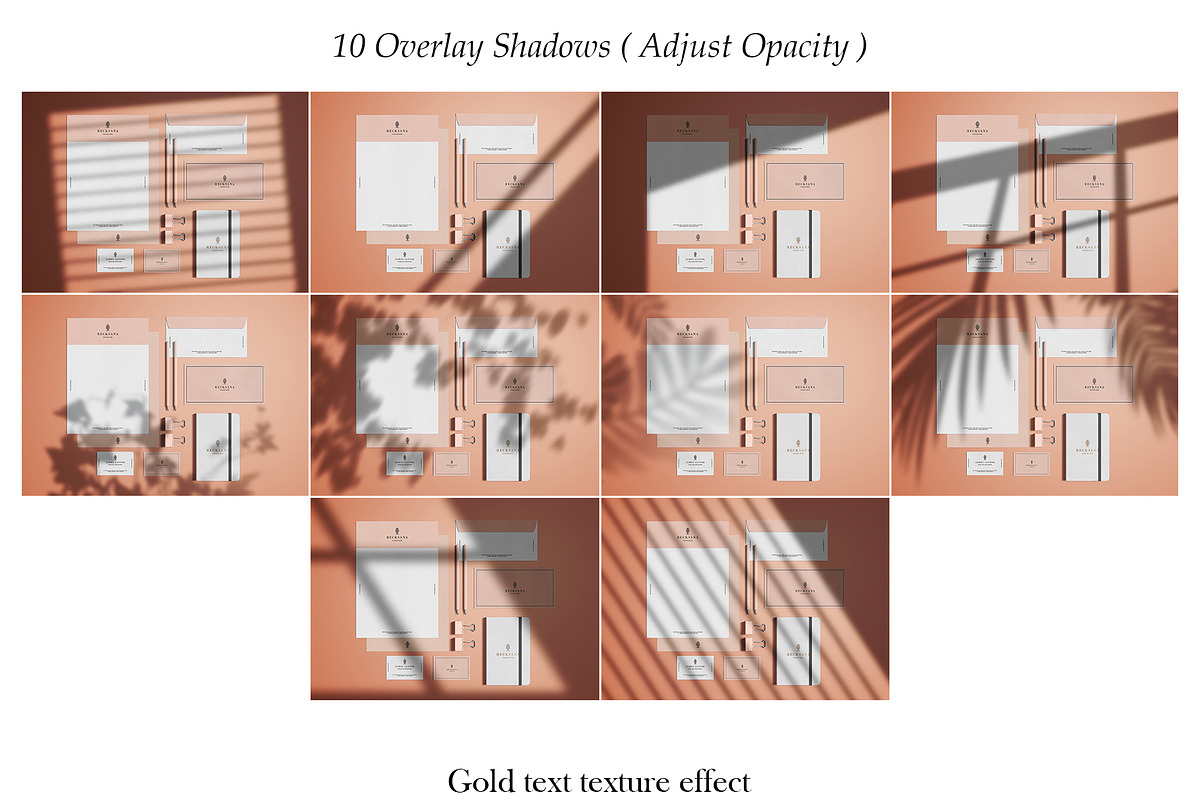 Stationary Mockup with Shadow, a Books & Magazine Mockup by Momogi (Photo 7 of 7)