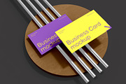 Minimal Business Card Mockup Layout, a Product Mockup by graphypix (Thumbnail 1 of 4)