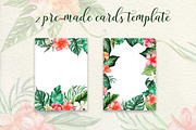 Tropical Dream-watercolor set, a Decorative Illustration by Astarte_design (Thumbnail 8 of 11)